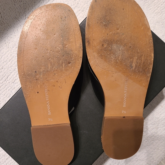 Banana Republic leather slides- 7.5 - Picture 4 of 4
